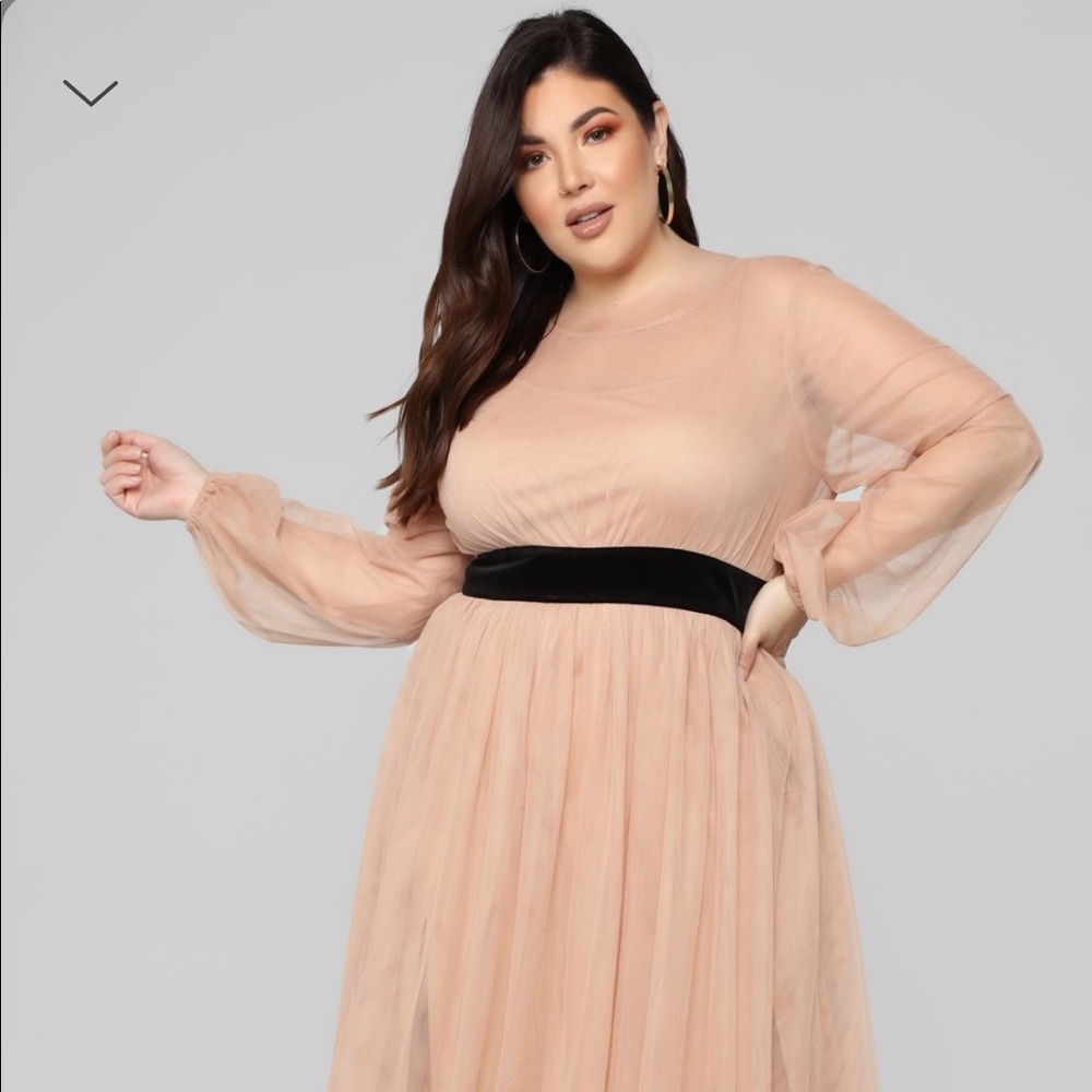 BEAUTIFUL NUDE DRESS 👗 1x